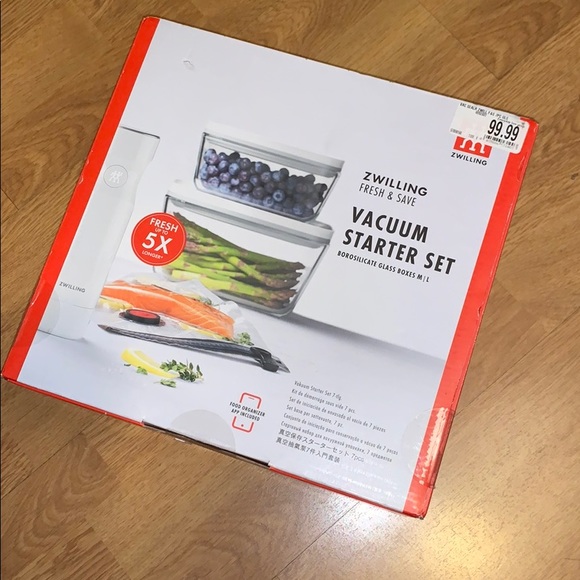 NIP Zwilling Fresh & Save Vacuum Starter Set - Picture 1 of 15